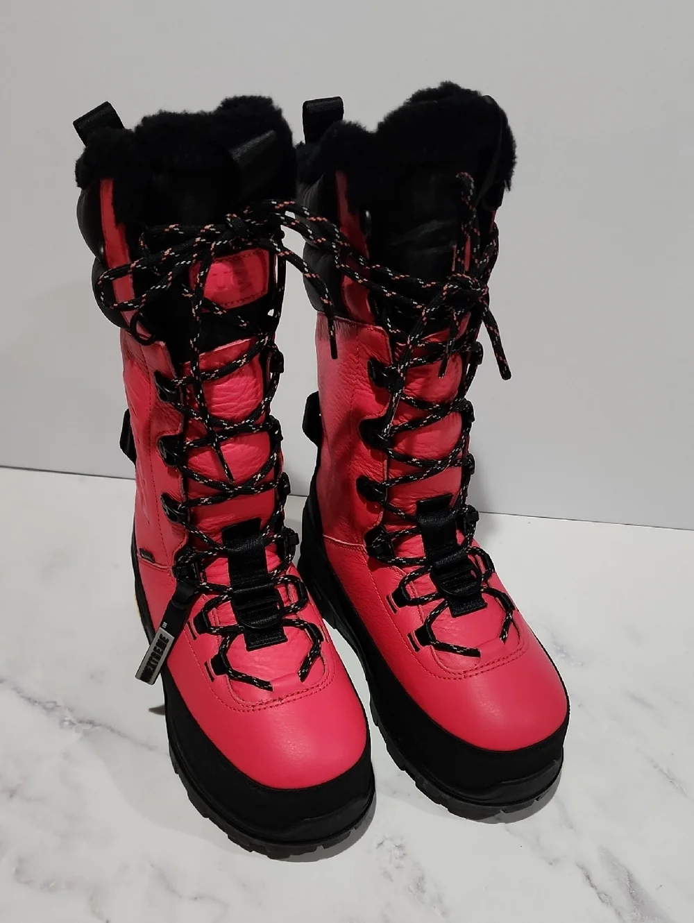 UGG Shasta Gore Snow  Pink and Black Winter Boots ,Brand New ,No Tag
